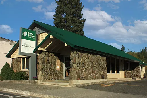 White Pine Branch of Idaho Central Credit Union in Pierce, Idaho