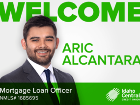 Picture of Aric Alcantara with his job title as a Mortgage Loan Officer