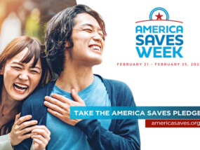|Woman taking the America Saves Week pledge