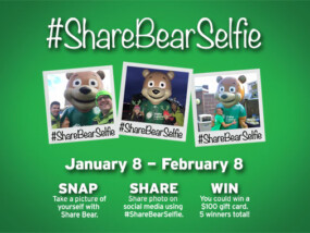 Share Bear Selfie Contest