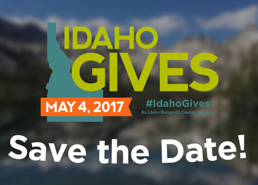 Idaho Gives 2017 Save the Date