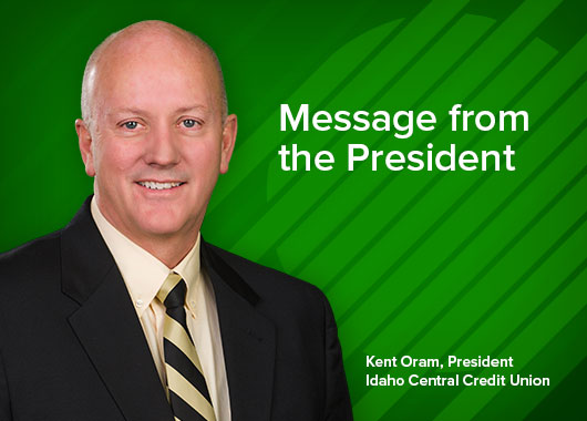 Kent Oram CEO Idaho Central Credit Union