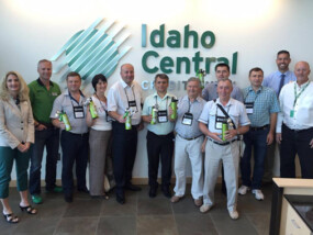 Visitors at Idaho Central Credit Union