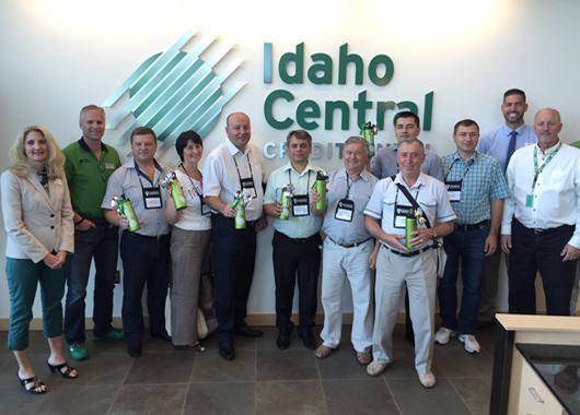 Visitors at Idaho Central Credit Union