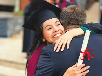 Women graduating from school