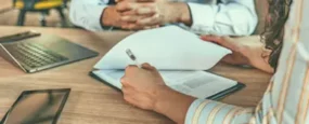 Person signing documents