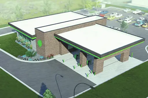ICCU branch building