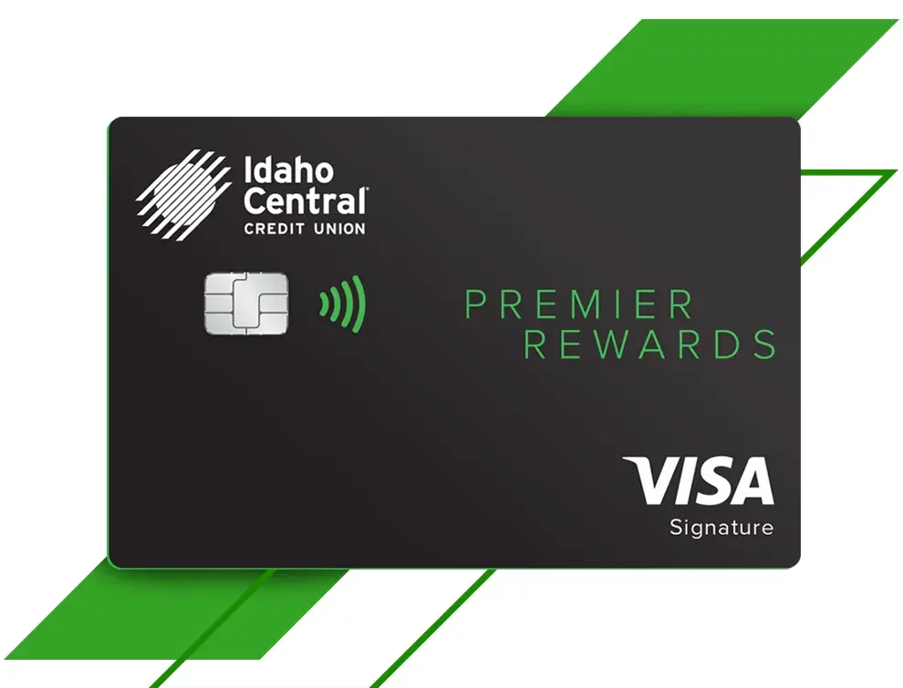 premier credit card with stripes