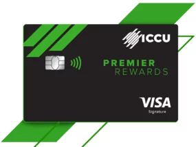 premier credit card with stripes